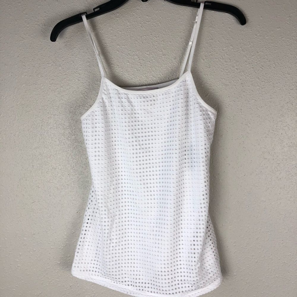NWT JW Styles White Tank Top Size Large